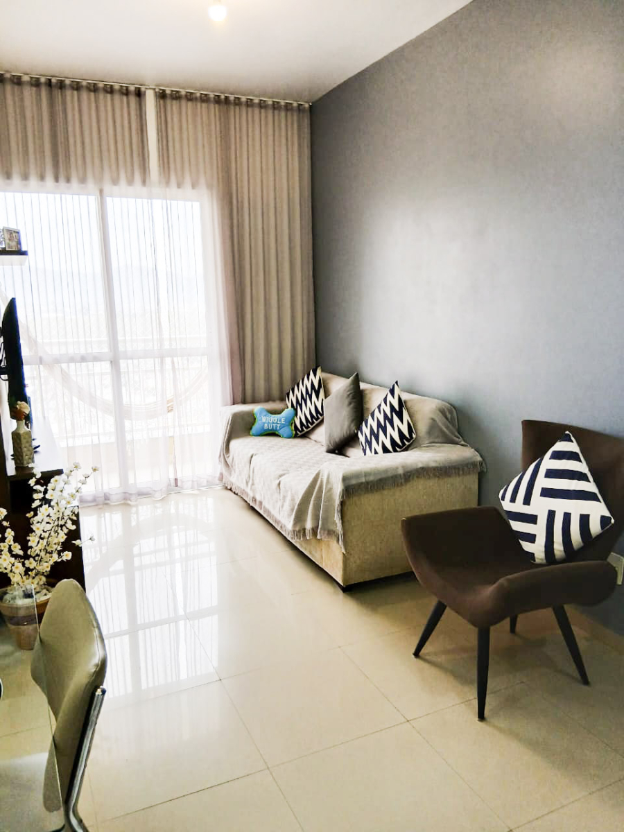 Apartamento com suíte, varanda gourmet e vista para a serra – Bella Collina