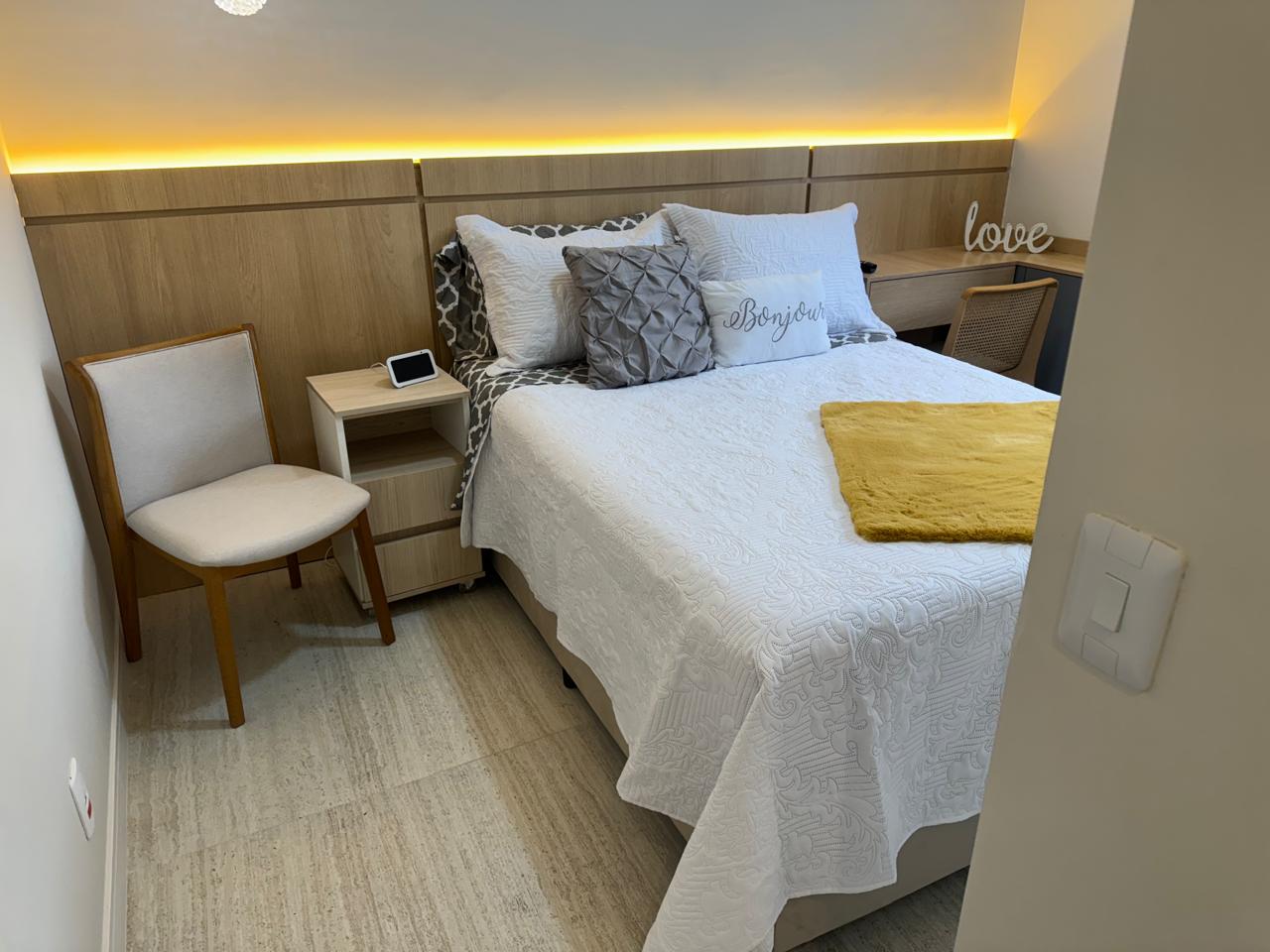 Apartamento 2 dormitórios mobiliado e vista andar alto – Square Residence - Imagem 11