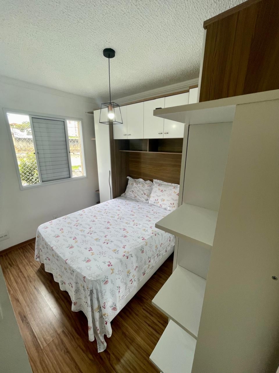 Apto 45m² mobiliado com 2 Dorms e Varanda – Condomínio Único Mogilar - Imagem 5